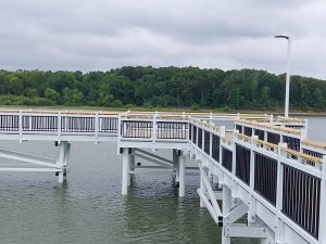 New Pier at Sunset Cove - South Sulphur Unit at Cooper Lake State Park